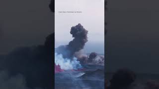 Drone Footage Shows 'Considerable' Volcanic Eruption Near Grindavik, Iceland