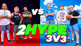 INSANE 2HYPE 3v3 Basketball Feat. AJ Lapray!