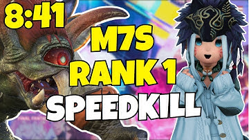 M7S @ 8:41 Rank 1 Speedkill/TA PCT PoV (37,157.5 rDPS / 41,782.6 cDPS)