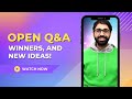 Who Won The Competition? (Open Q&amp;A)