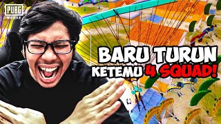GEORGOPOL SEKARANG BEGINI?! BARU TURUN LANGSUNG KETEMU 4 SQUAD! - PUBG MOBILE