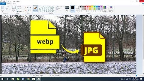 How to Quickly Convert WEBP Image to Jpg on Windows 10 without Using Software