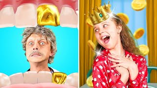 Funny Moments With Rich VS Poor Kid In Hospital! *Fantastic Gadgets*
