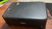Canon Mg3550 Change Ink Cartridge Youtube