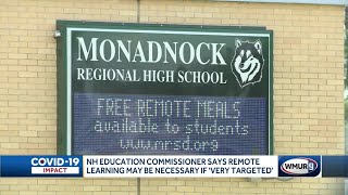 NH education commissioner says remote learning may be necessary if 'very targeted'