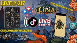 FACIL CATACUMBAS WEST Y MID | RP 517+ | PROFIT!! | Live #217 #tibia #cipsoft #mmorpg #tbiaglobal