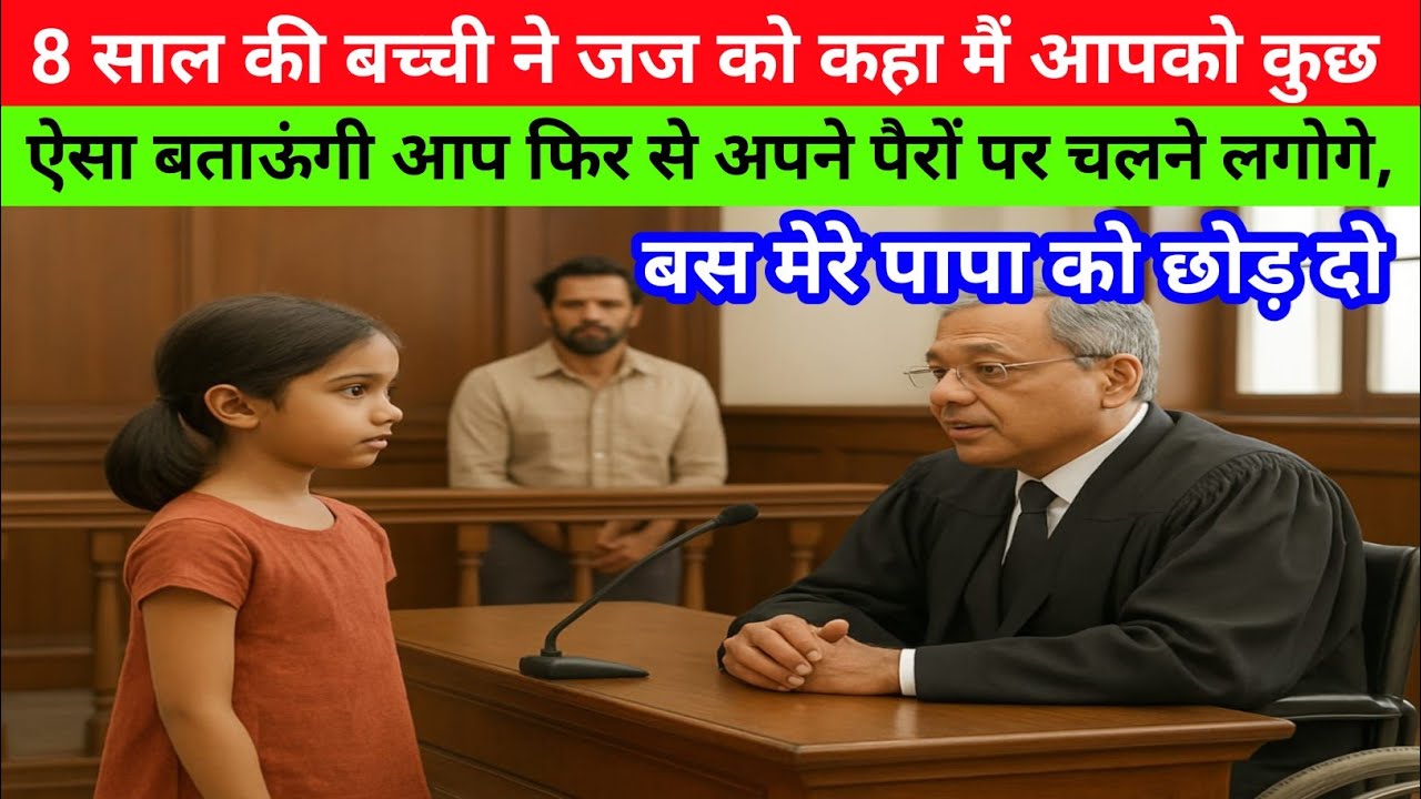 8 sal ki bacchi Ne jaj Ko kaha Main aapko kuchh Aisa bataungi aap fir se apne pairo per chalne lagen