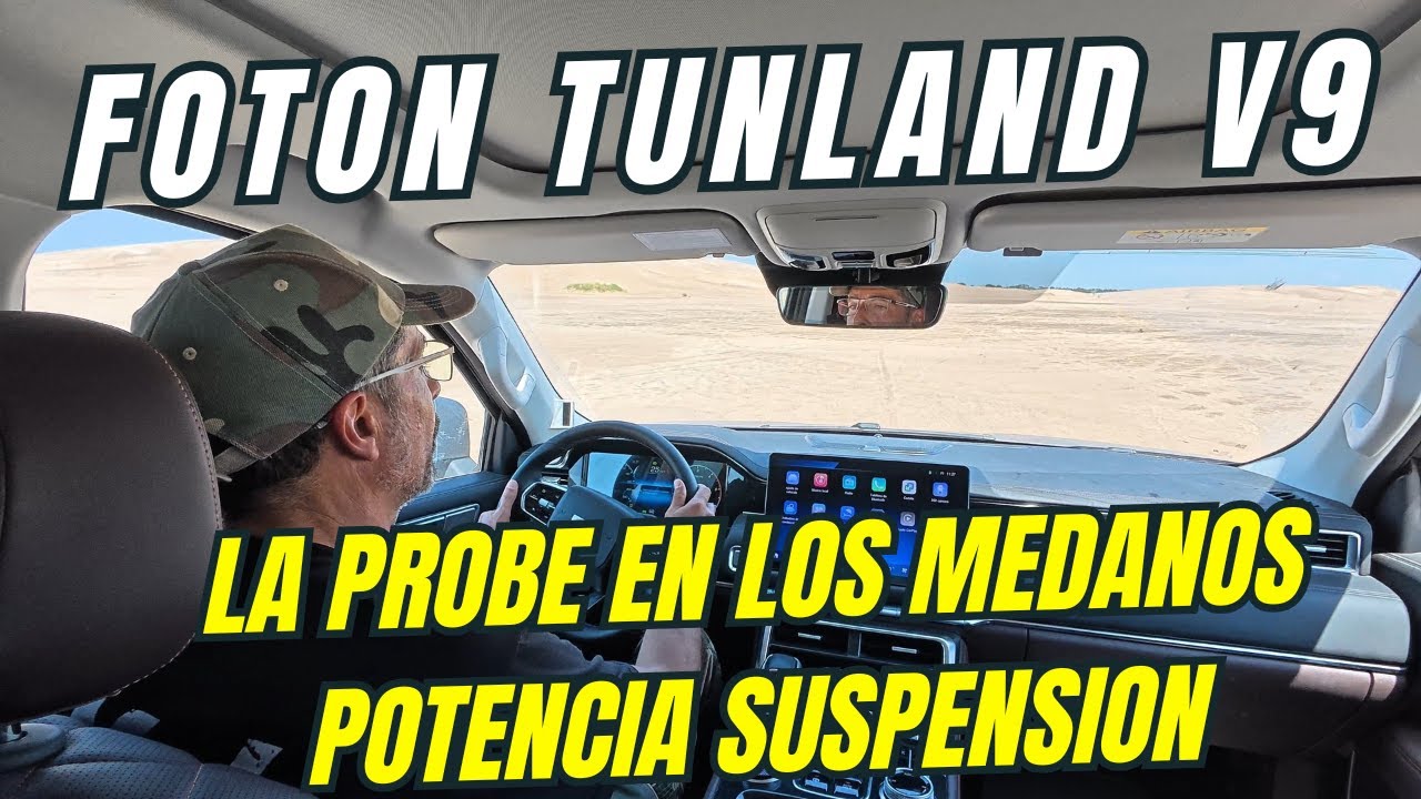 Foton Tunland V9 Que me parecio? La probe en los medanos !  