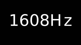 Speaker Sound Test 1608Hz