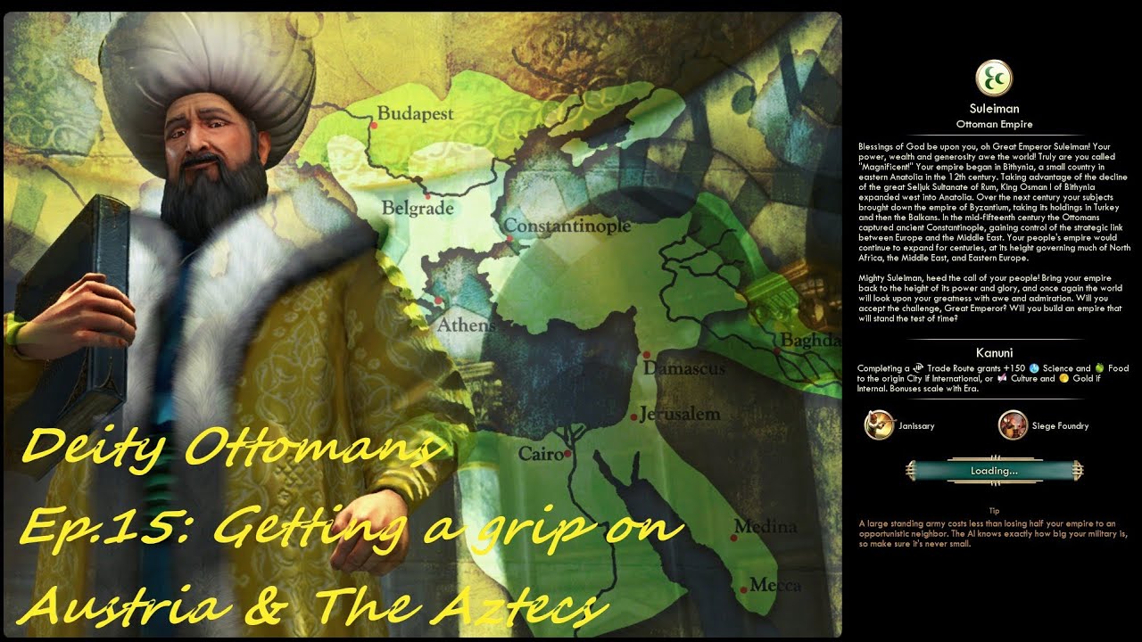 Civ 5 Vox Populi Deity Ottomans Ep.15 Getting a grip on Austria
