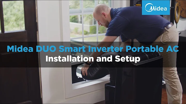 Midea DUO Smart Inverter Portable AC Installation Overview