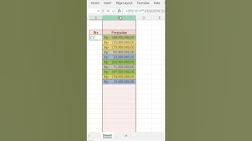Nomor Urut Dinamis Otomatis Tanpa Batas #Shorts