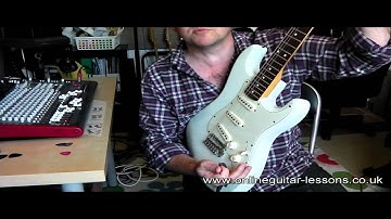 Fender Stratocaster - How to Get Different Tones from the 5 way switch