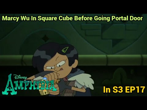 Marcy Wu In Square Cube Before Going To Portal Door | Amphibia (S3 EP17)