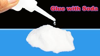 Super glue with Baking Soda The Most Effect and Amaze Results