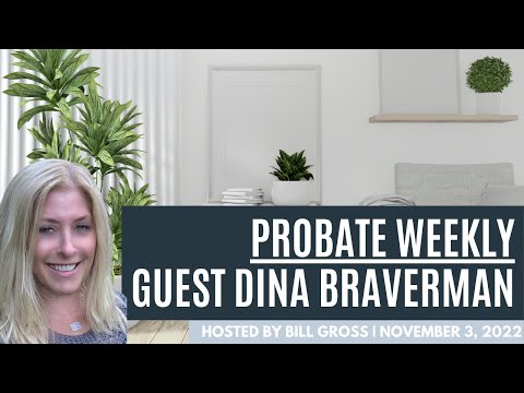 Probate Weekly episode thumbnail: Dina Braverman on Probate Weekly