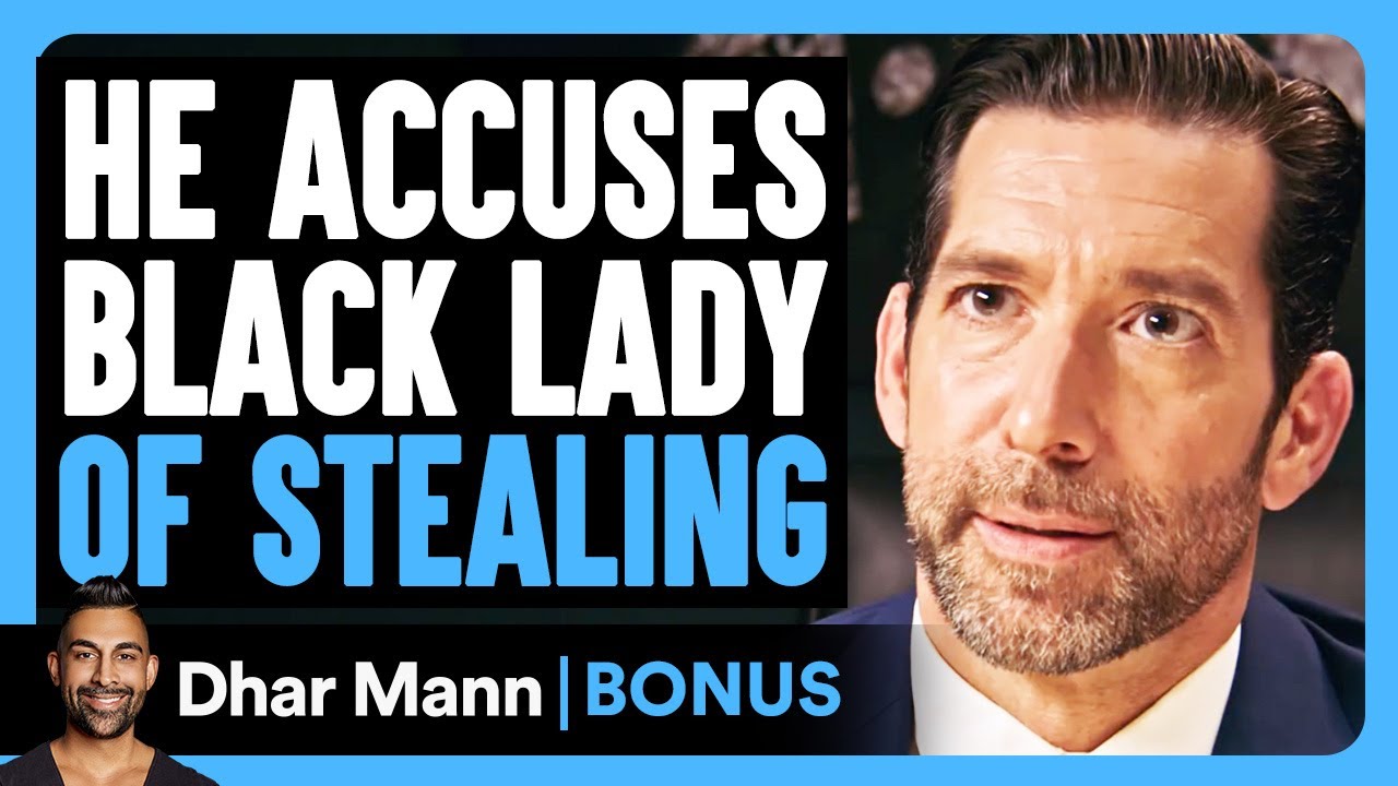 RACIST Man Accuses Black Lady Of Stealing | Dhar Mann Bonus!