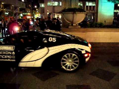 Bugatti Veyron parking at park hyatt --- Gumball 3000 2010 Toronto