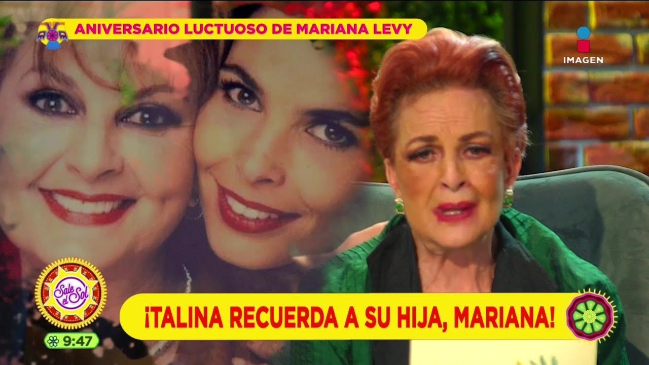¡Talina Fernández lee entre lágrimas carta para su hija Mariana Levy! | Sale el Sol