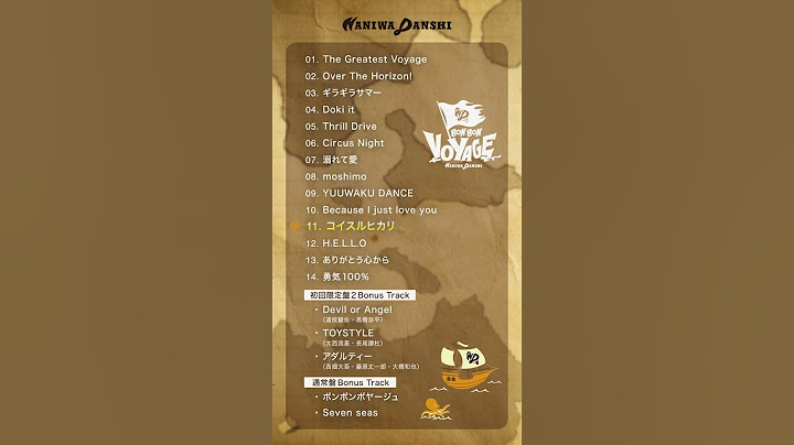 #なにわ男子『コイスルヒカリ』- 🗺️ 4th アルバム「BON BON VOYAGE」⛵️ きまぐれ試聴ダイジェスト