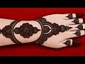 mehndi design arabic style ||simple and easymehndi ||design simple and easy||