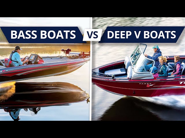 Bass Boat vs Deep V Fishing Boat 