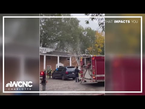 One person hurt in east Charlotte apartment fire - YouTube