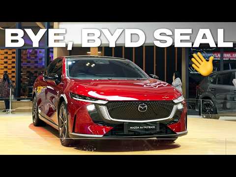 850 jutaan! Lawan berat BYD Seal? First look Mazda 6e Fastback!