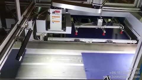 Book cover making by Visual Positioning Machine