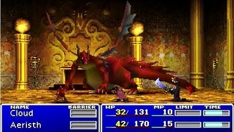 FFVII - L1NACNLBNC Challenge, Part 18: Red Dragon