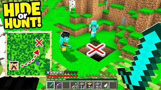 these Minecraft players are hunting for a SECRET Base.. (Hide Or Hunt #2)