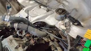 Subaru Loyale engine removal pt2