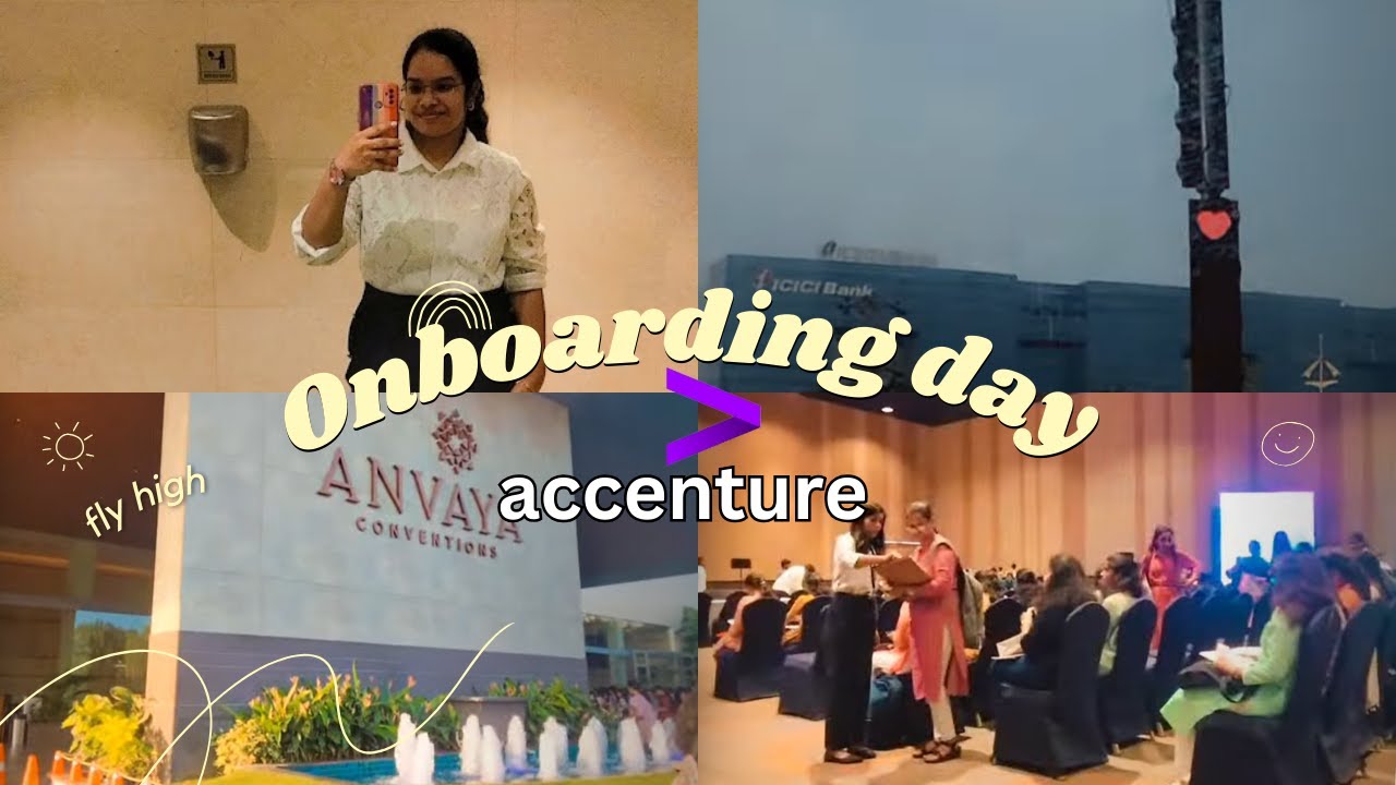 Onboarding day vlog ft. Accenture | Hyderabad