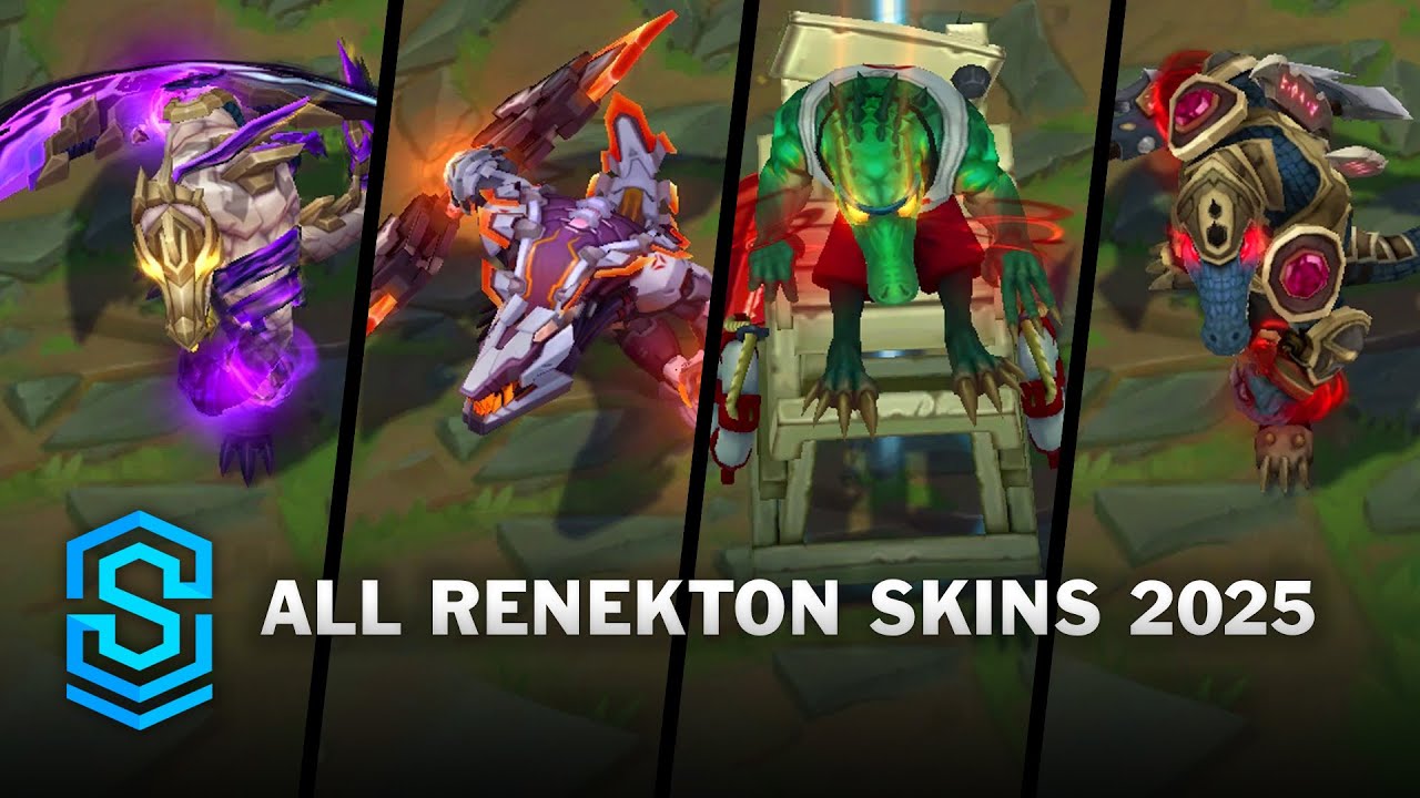 All Renekton Skins 2025