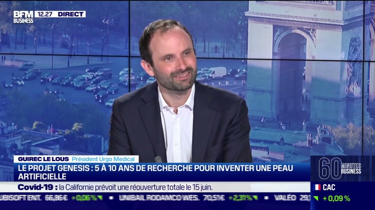 Guirec Le Lous (Urgo Medical) : Urgo Medical lance Genesis avec 4 partenaires publics et privés