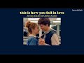 [THAISUB] this is how you fall in love - Jeremy Zucker & Chelsea Cutler