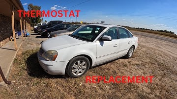 FORD FIVE HUNDRED THERMOSTAT REPLACEMENT