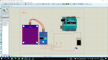 Demostrasi simulasi sensor hujan dengan proteus dan arduino || Proteus dan Arduino