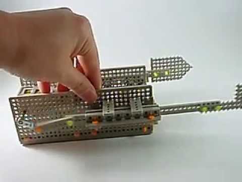 往復スライダークランク機構 ロボットパンチ Youtube