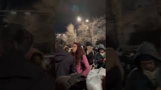 Konjarnik blokiran nakon još jednog napada na cvećaru Imela #protesti #srbija #beograd