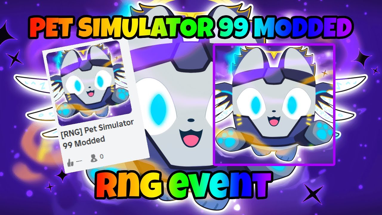 [NEW] PET SIMULATOR 99 MODDED WITH RNG EVENT! - YouTube