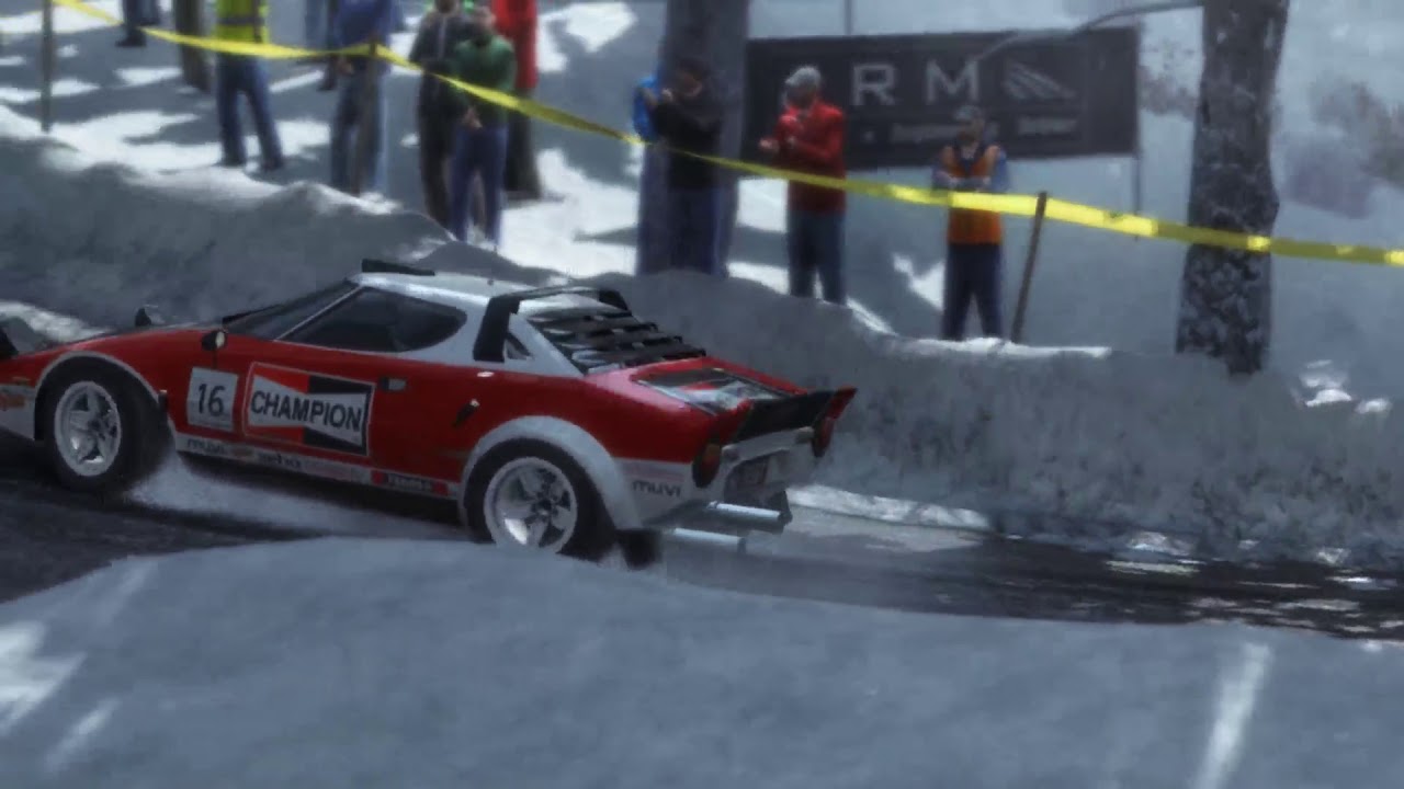Dirt Rally Lancia Stratos Col De Turini Sprint En Montée (World