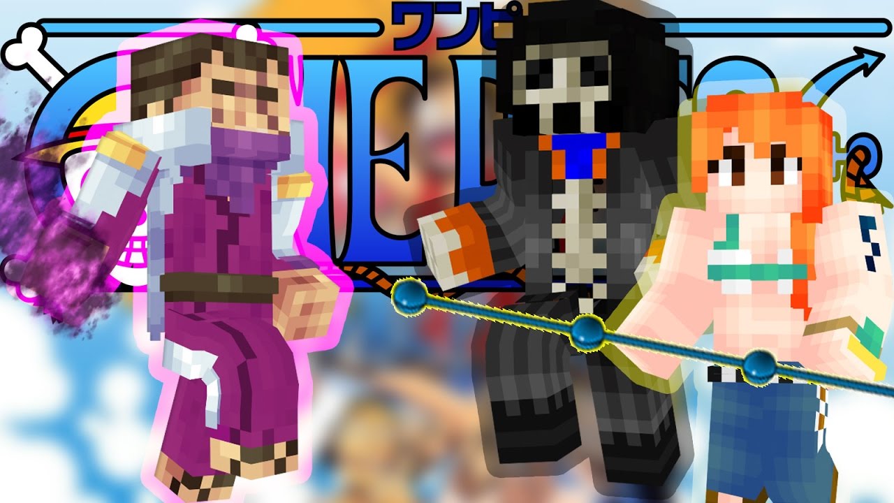 Minecraft One Piece Tập 54 Cây Hàng Của NAMI, BROOK Và ĐÔ ĐỐC