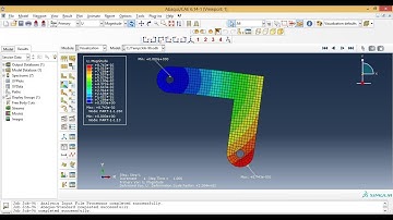 Abaqus Tutorials - Structural Analysis of a Bracket in Abaqus