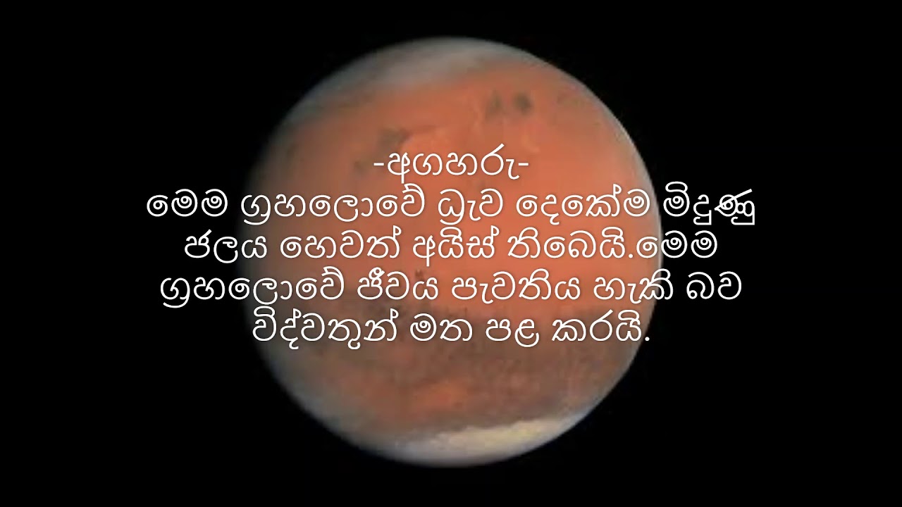 Solar System In Sinhala