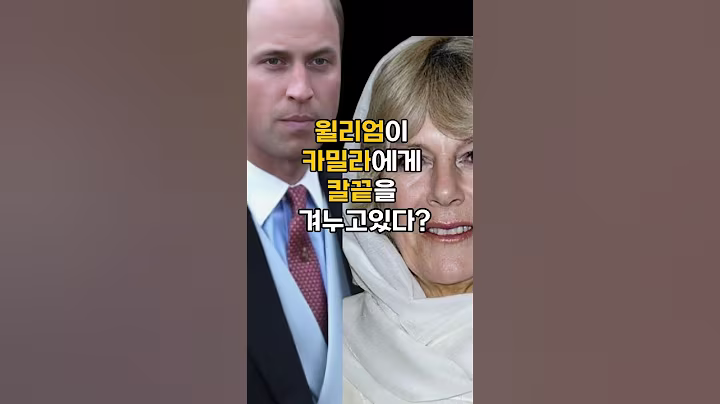 윌리엄이 드디어 카밀라에게 칼끝을 겨누고있다 복수시작?#이슈 #핫이슈 #해외이슈#카밀라#월리엄왕자