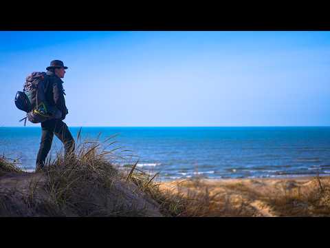 Solo Hiking and Cycling the Coast of Lake Michigan