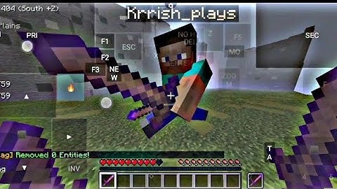 NotSteeve vs me in Pojav launcher (Touch Control) @NotStevee69  lapata smp vs me