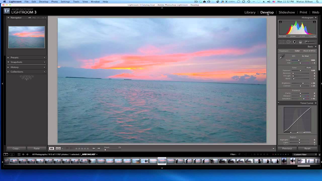 Level Out The Horizon In Photoshop Or Lightroom Youtube