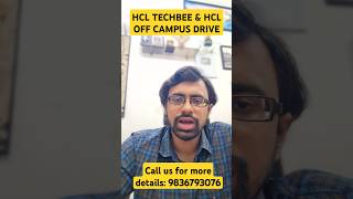 🚀 HCL TechBee &amp; Off-Campus Drive 2025 🔥 Apply Now &amp; Start Your IT Career! #HCL #TechBee #Jobs
